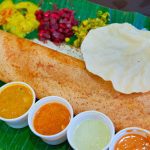 Dosa, crispy savory pancake from South India