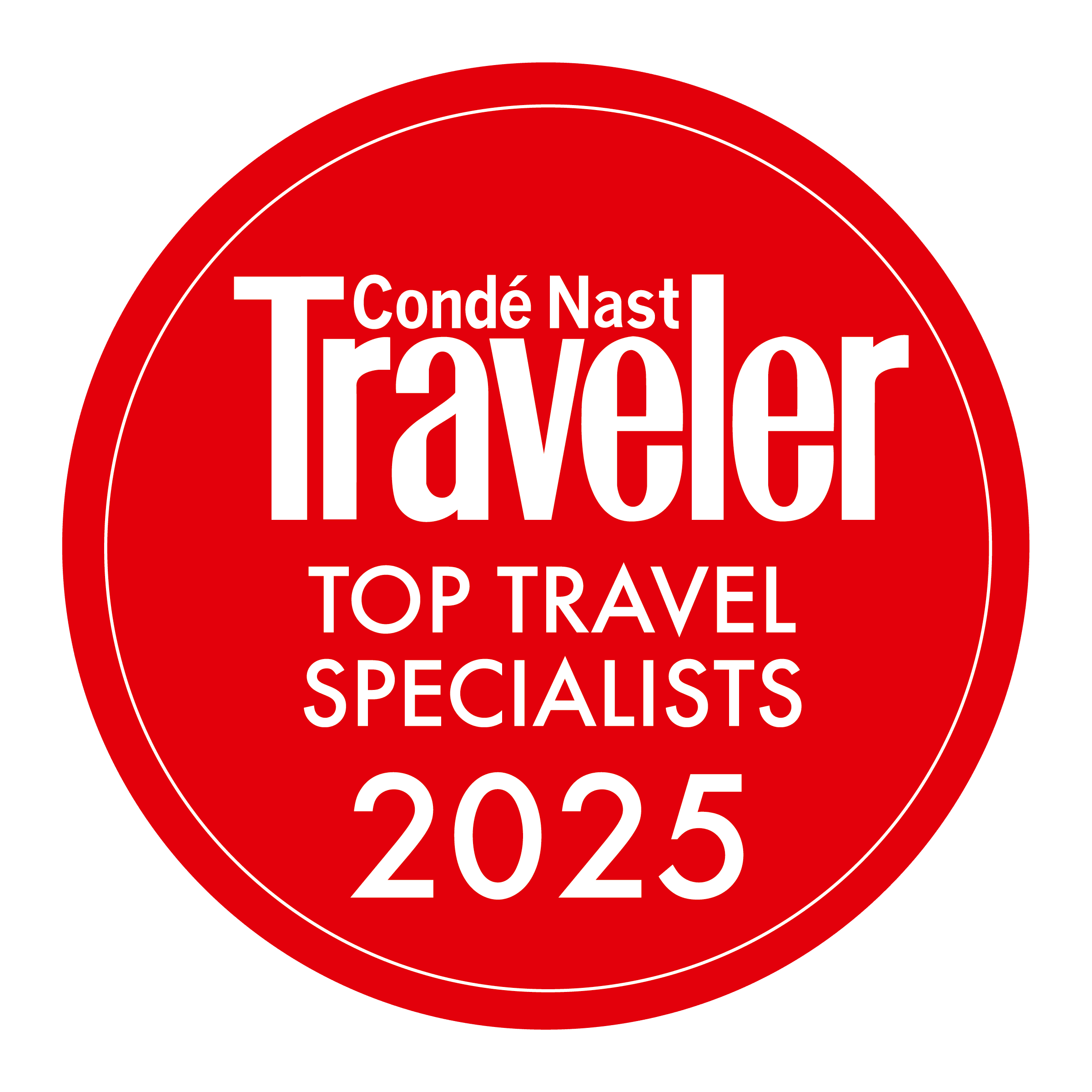 Condé Nast Traveler Top Travel Specialists 2025